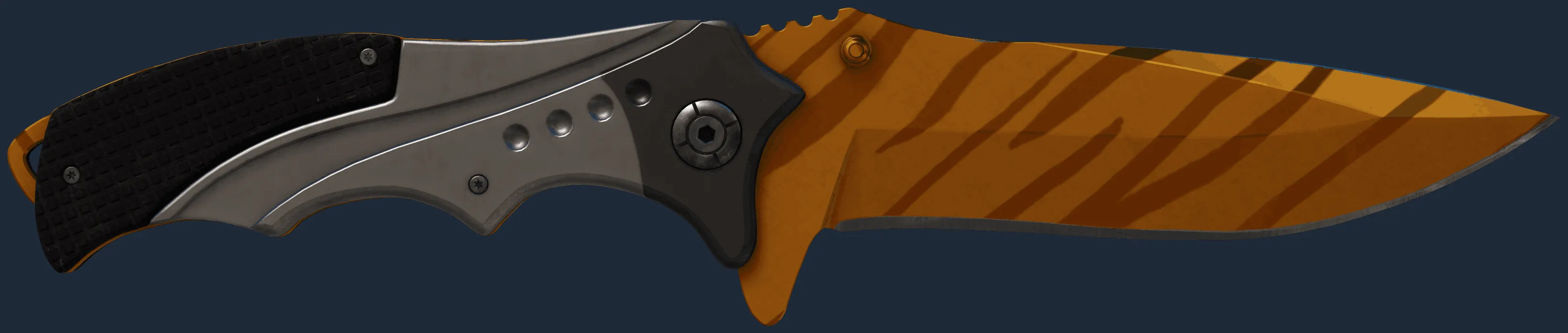 StatTrak ★ Nomad Knife | Tiger Tooth (Minimal Wear)