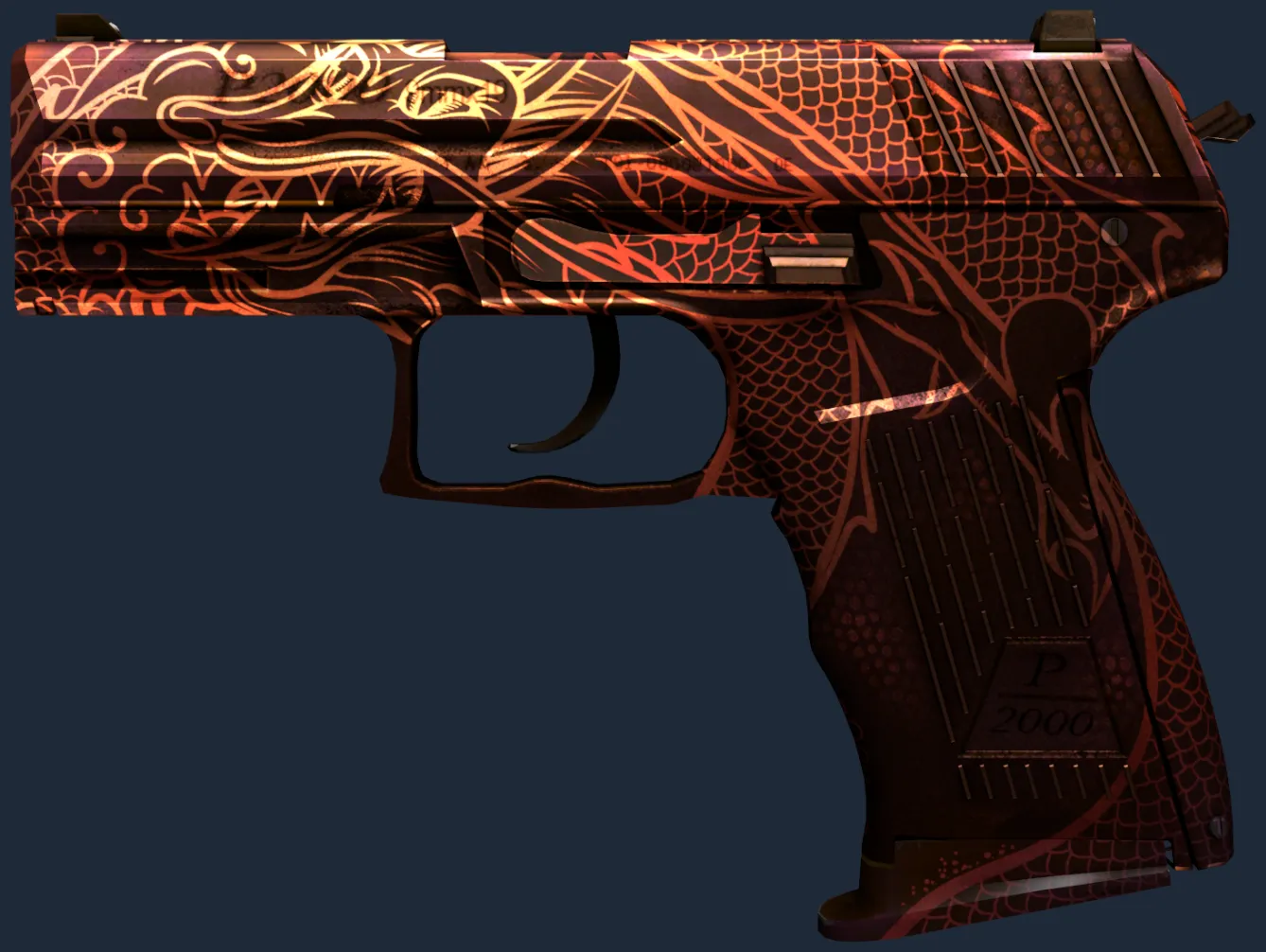 StatTrak P2000 | Imperial Dragon (Factory New)