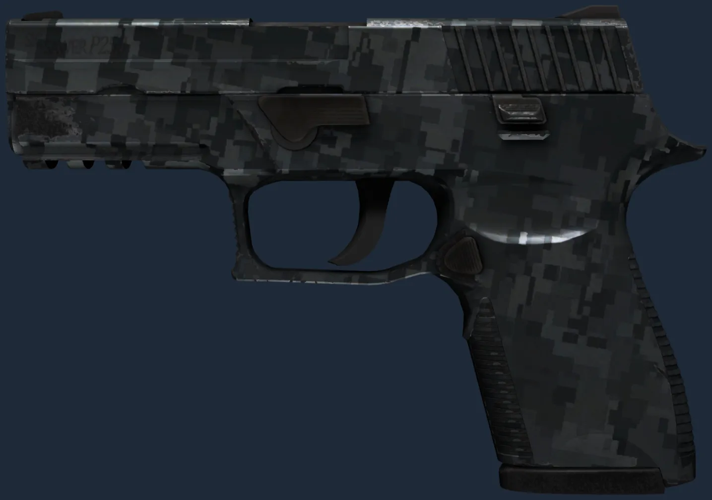StatTrak P250 | Steel Disruption (Minimal Wear)
