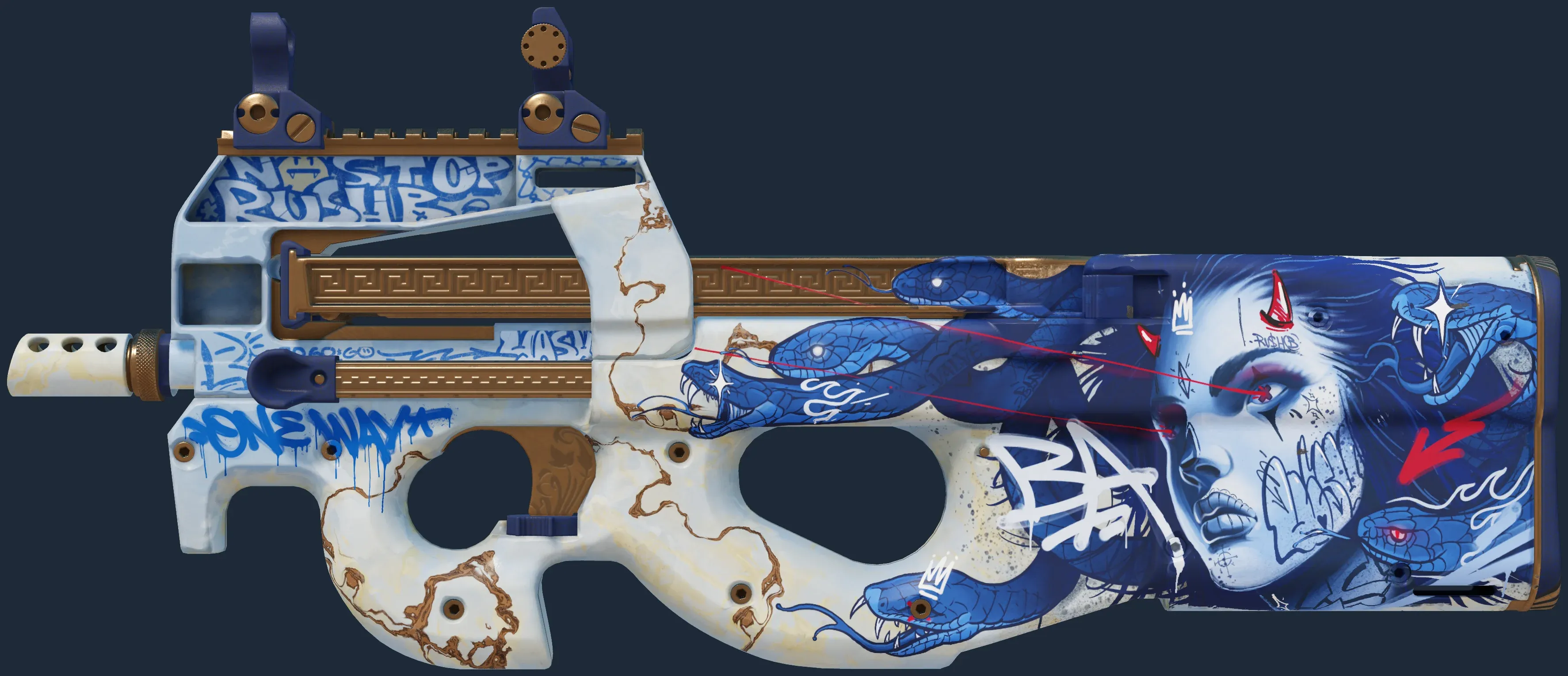 StatTrak P90 | Deathgaze (Factory New)