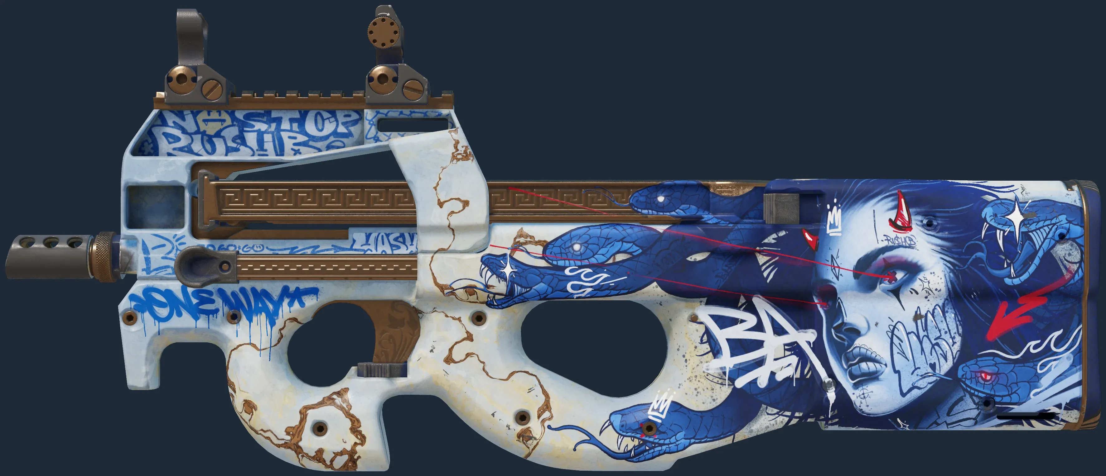 StatTrak P90 | Deathgaze (Field-Tested)