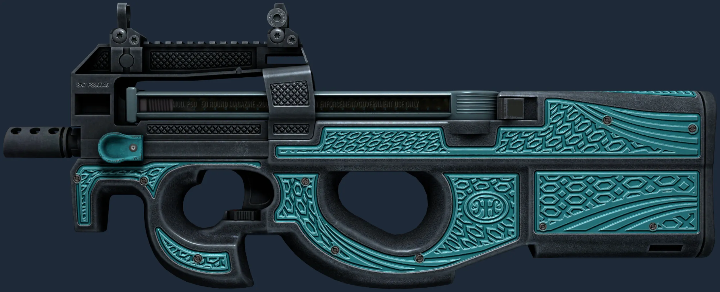 StatTrak P90 | Traction (Minimal Wear)