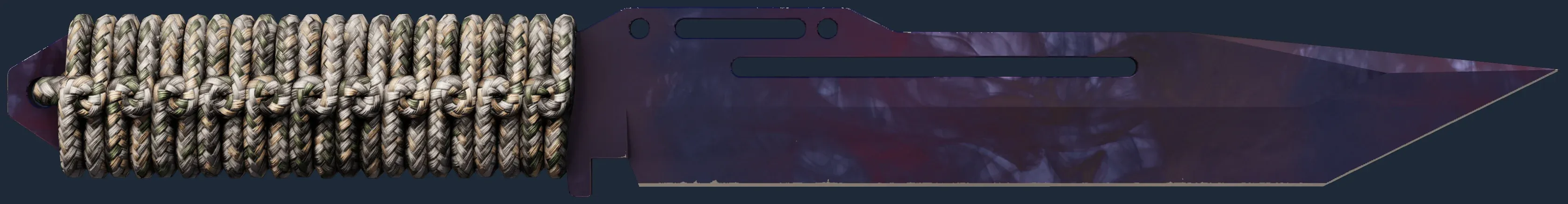 StatTrak ★ Paracord Knife | Doppler Black Pearl (Minimal Wear)