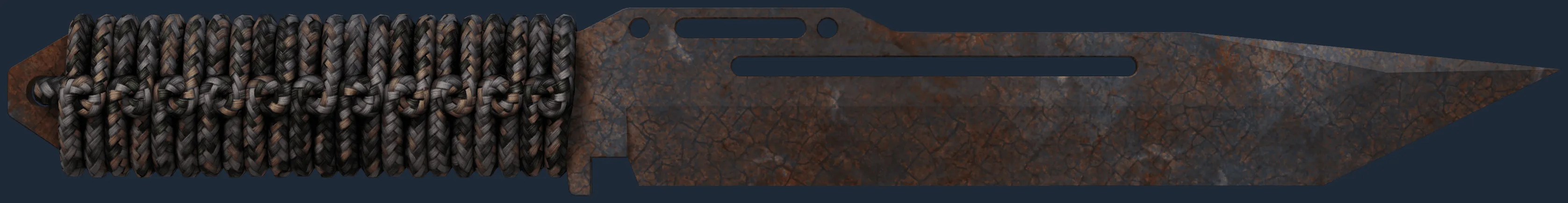 StatTrak ★ Paracord Knife | Rust Coat (Well-Worn)