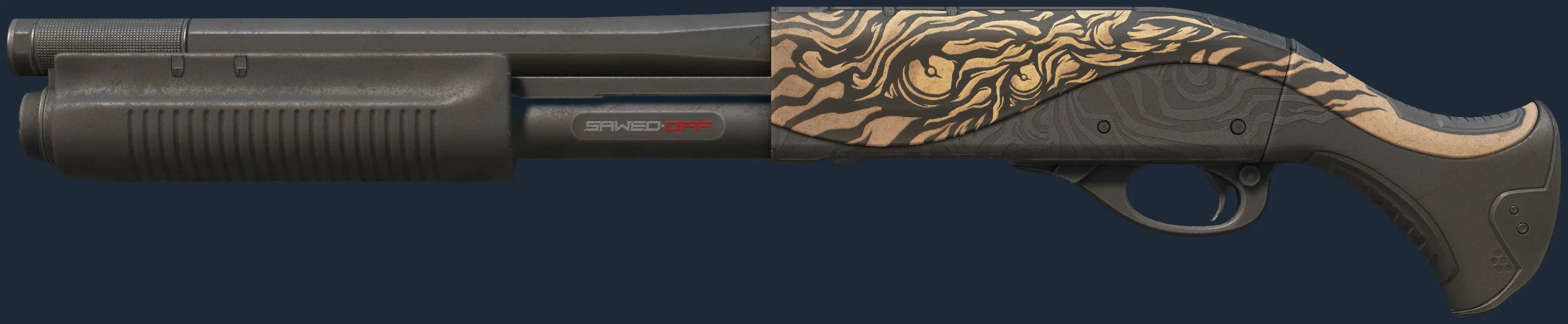 StatTrak Sawed-Off | Fusion (Battle-Scarred)