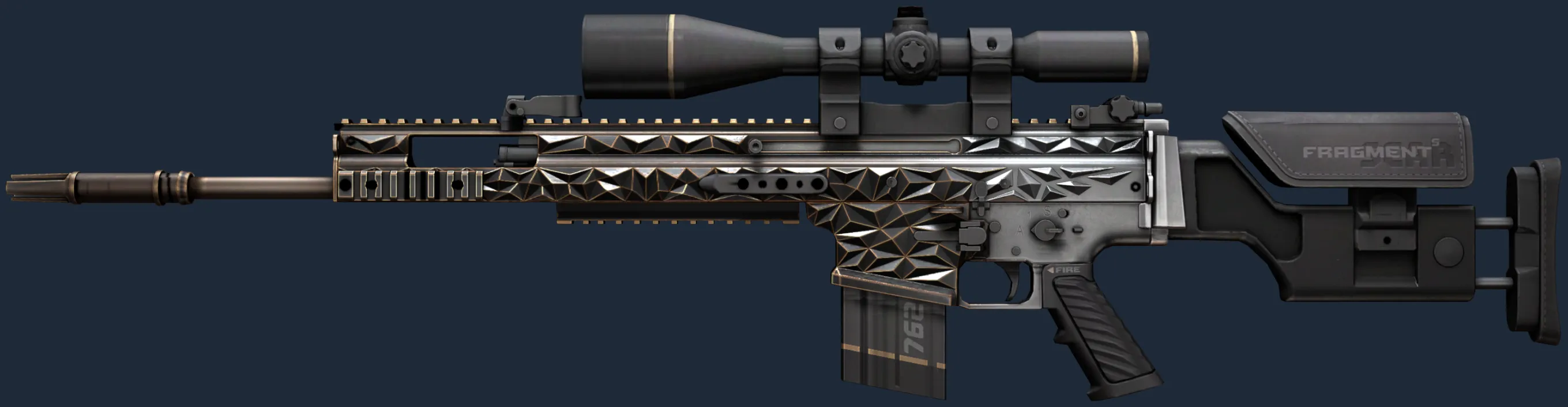 StatTrak SCAR-20 | Fragments (Factory New)