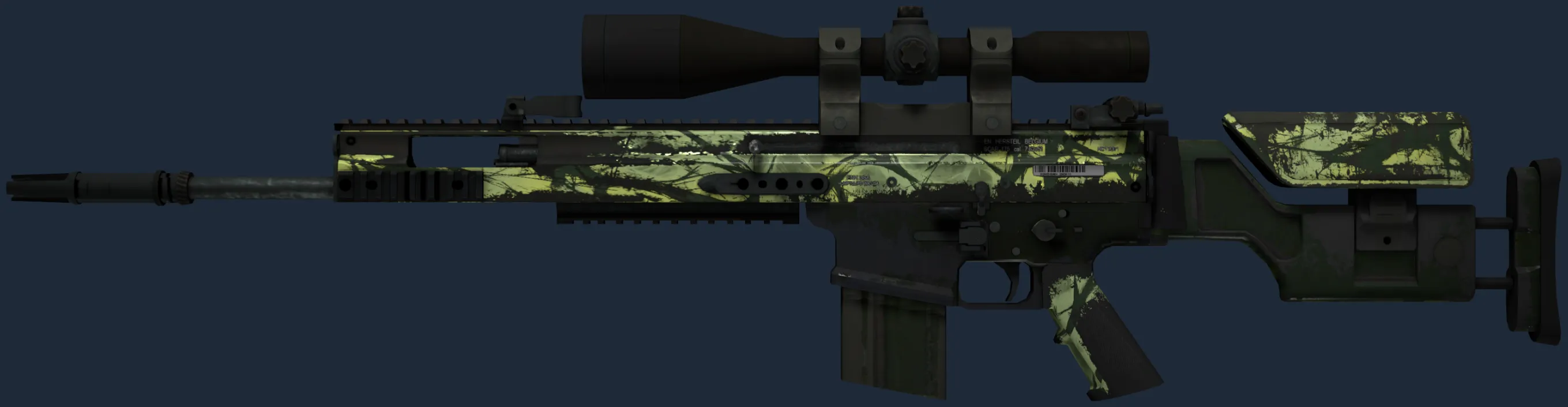 StatTrak SCAR-20 | Outbreak (Well-Worn)