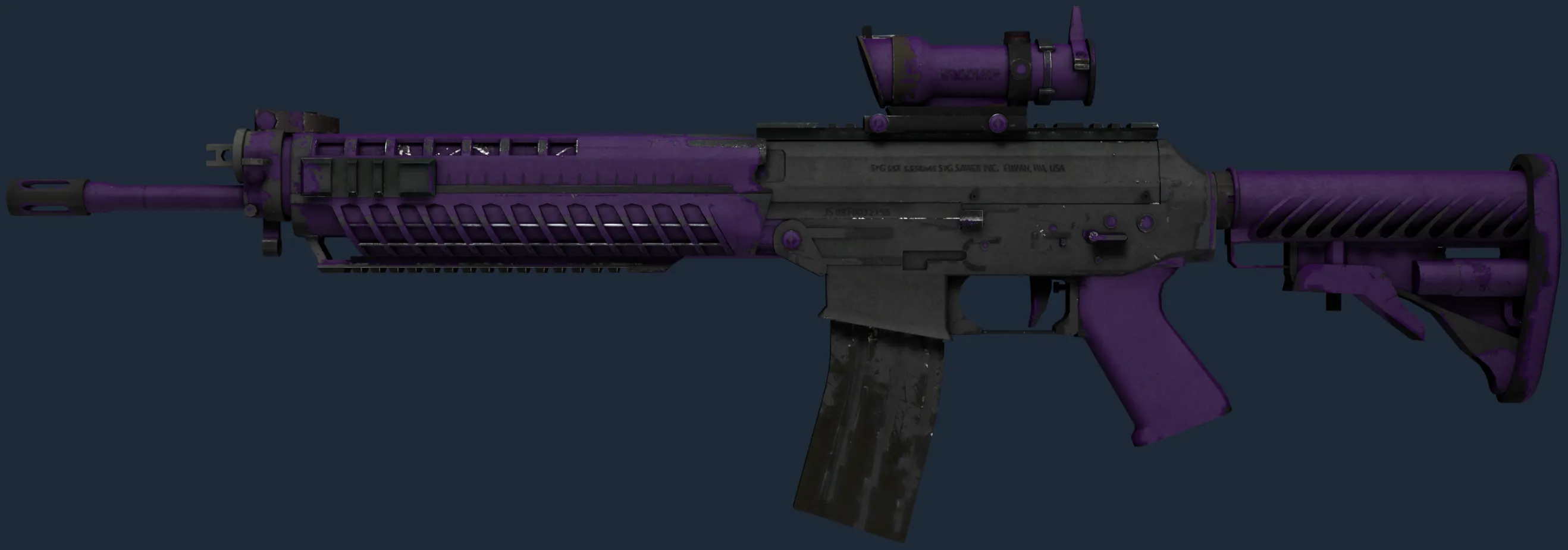 StatTrak SG 553 | Ultraviolet (Field-Tested)