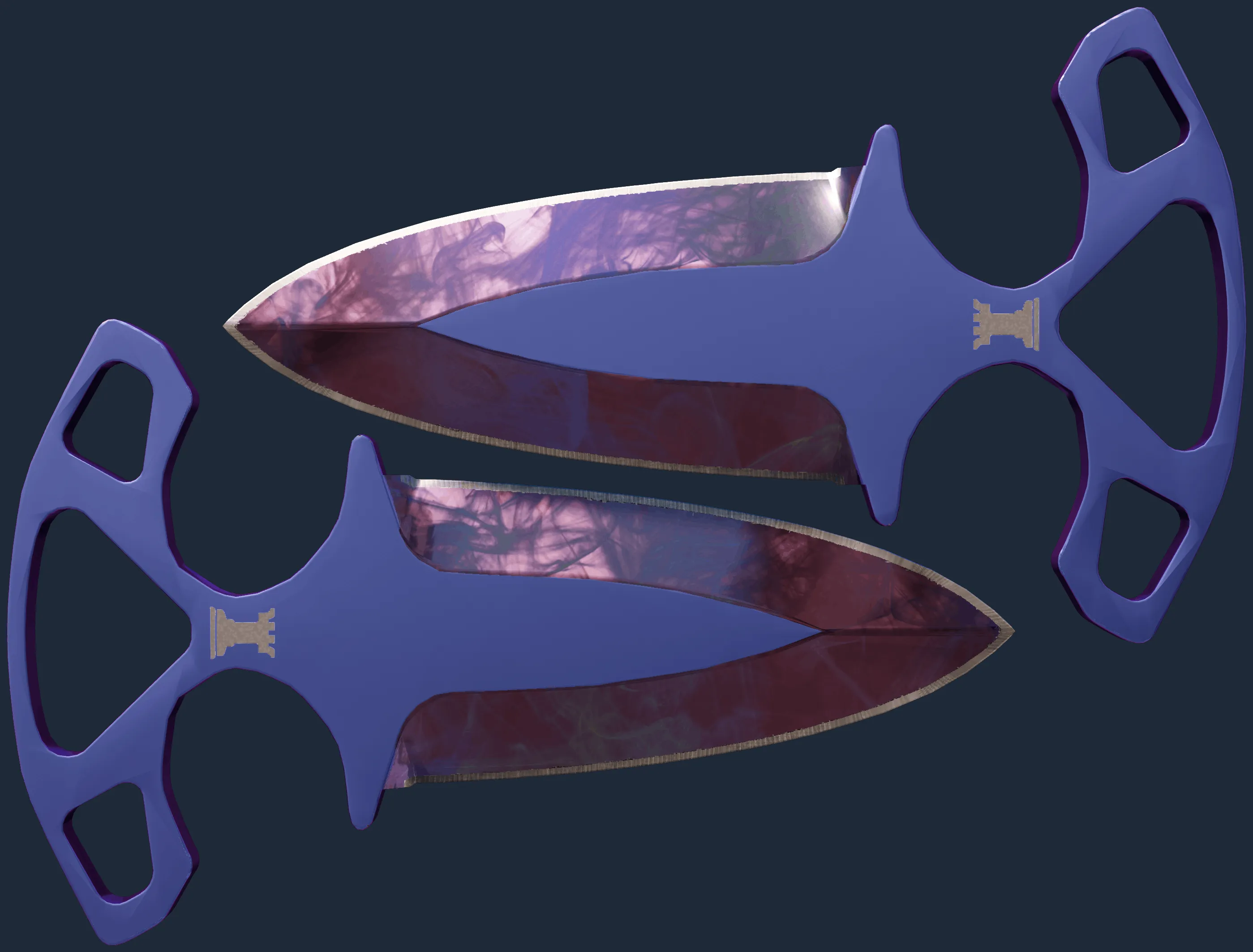 StatTrak ★ Shadow Daggers | Doppler Black Pearl (Factory New)