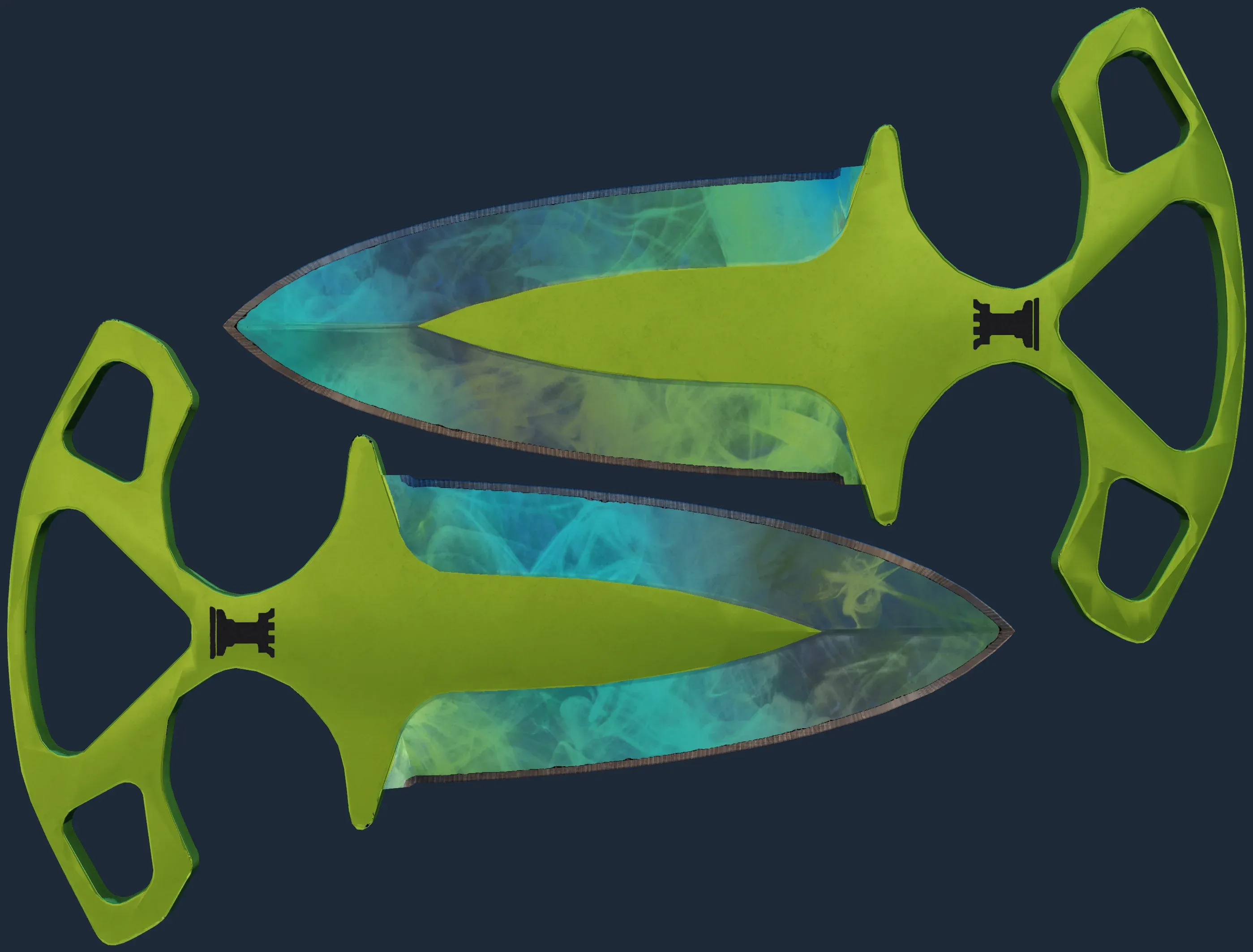 StatTrak ★ Shadow Daggers | Gamma Doppler Phase 4 (Minimal Wear) StatTrak ★ Shadow Daggers | Gamma Doppler Phase 4 (Minimal Wear)