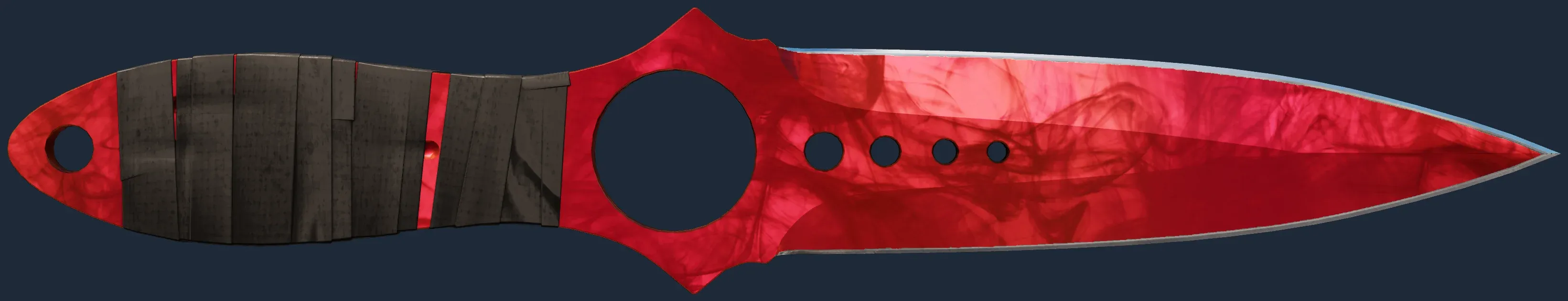 StatTrak ★ Skeleton Knife | Doppler Ruby (Factory New)