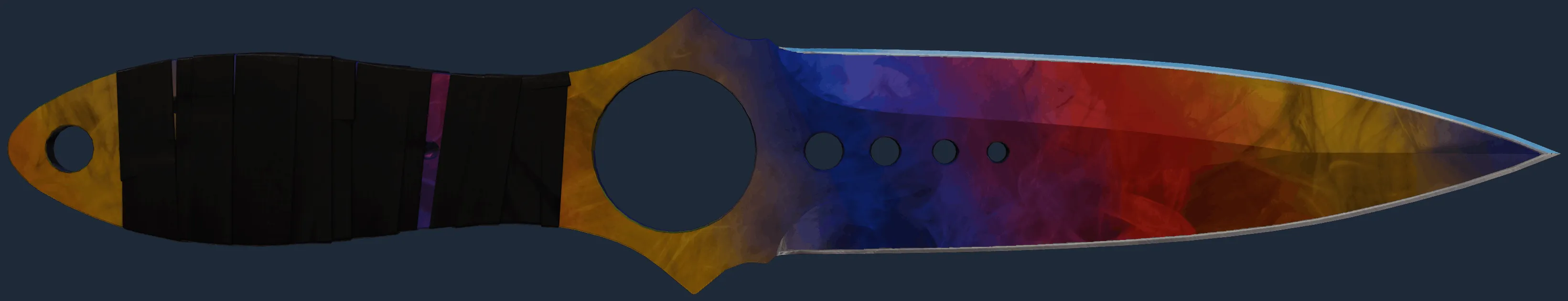 StatTrak ★ Skeleton Knife | Marble Fade (Minimal Wear)