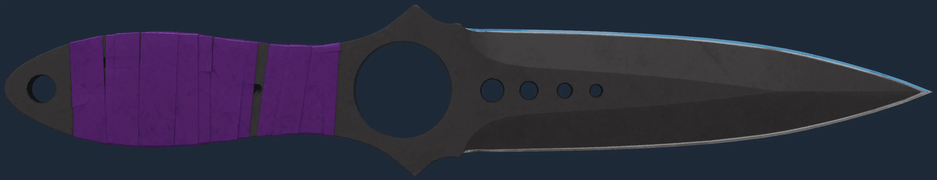 StatTrak ★ Skeleton Knife | Ultraviolet (Field-Tested)