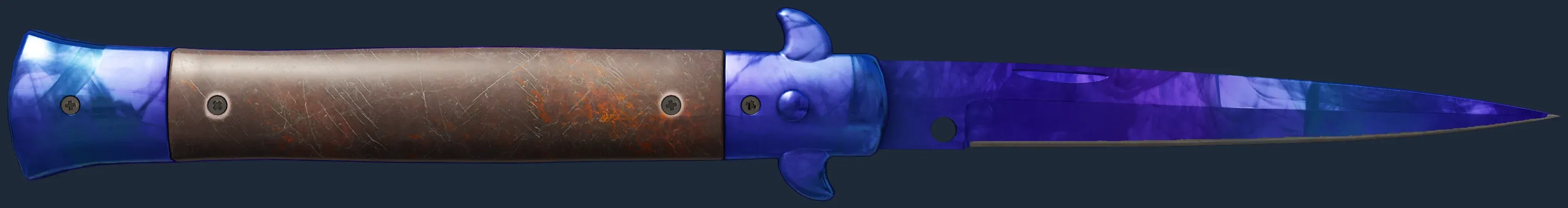 StatTrak ★ Stiletto Knife | Doppler Sapphire (Factory New)