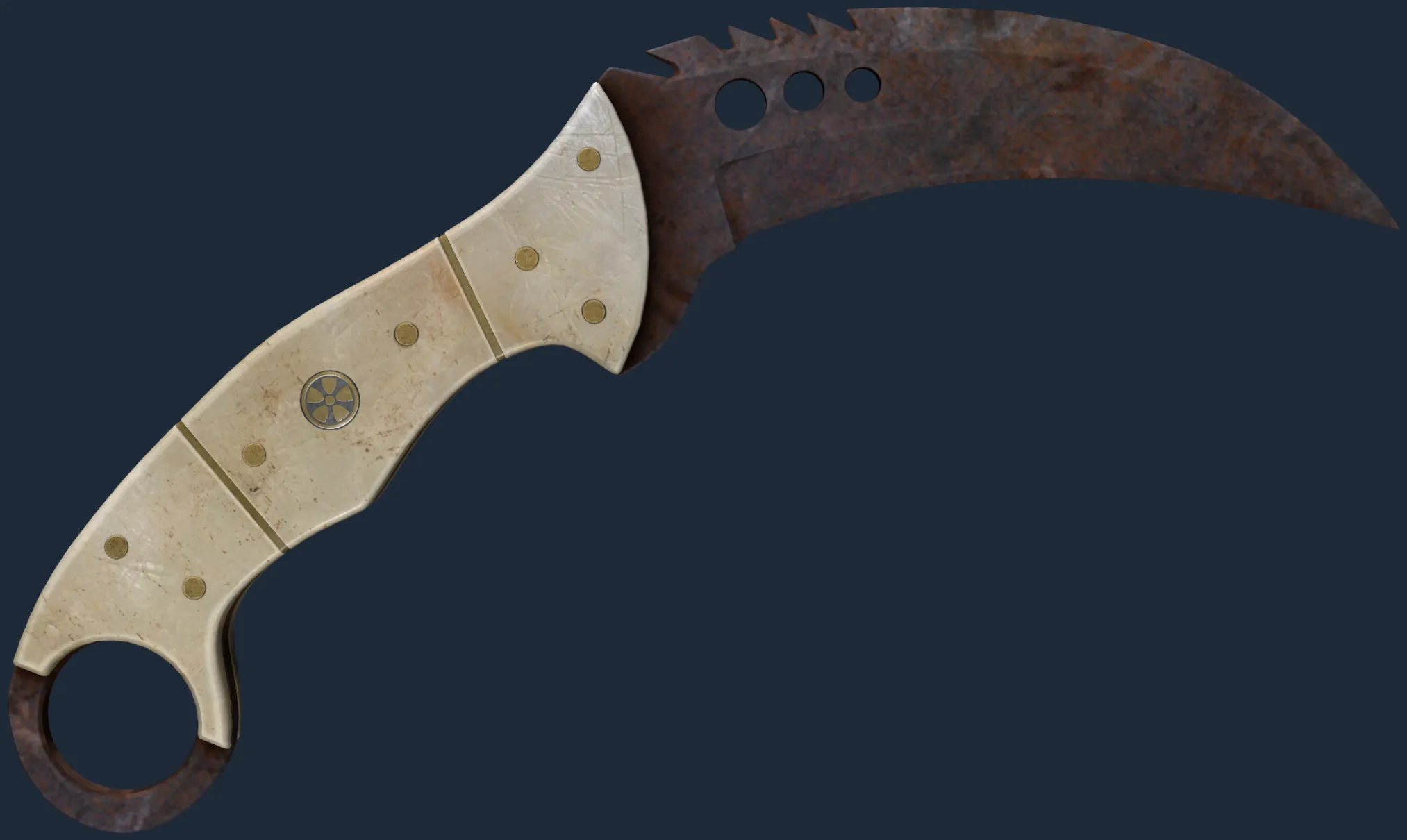 StatTrak ★ Talon Knife | Rust Coat (Well-Worn)