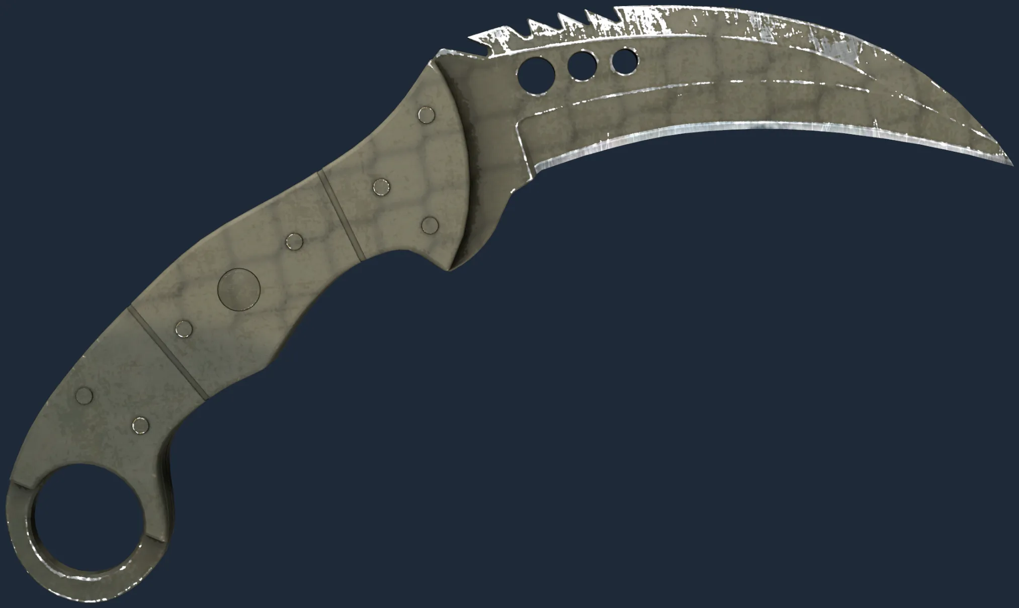 StatTrak ★ Talon Knife | Safari Mesh (Field-Tested)