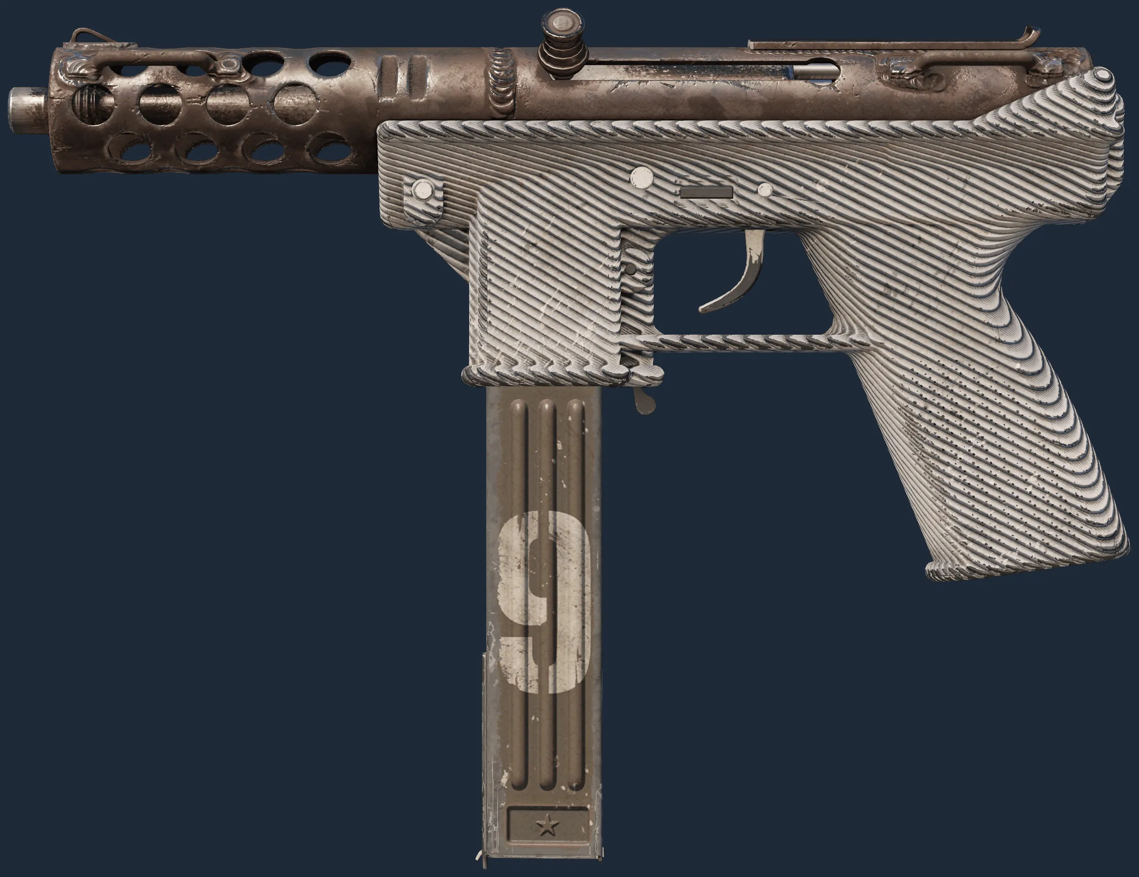 StatTrak Tec-9 | Slag (Battle-Scarred)