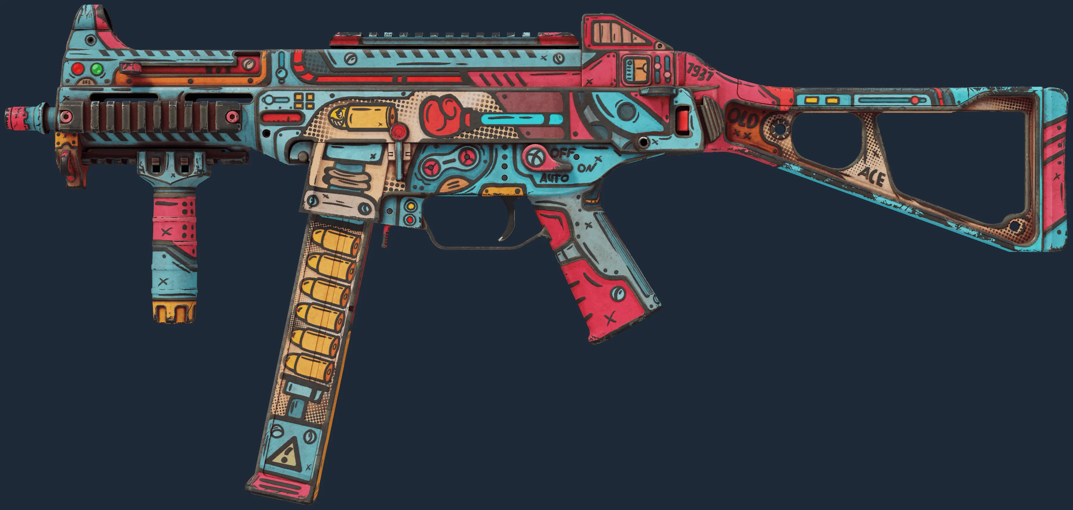 StatTrak UMP-45 | K.O. Factory (Field-Tested)