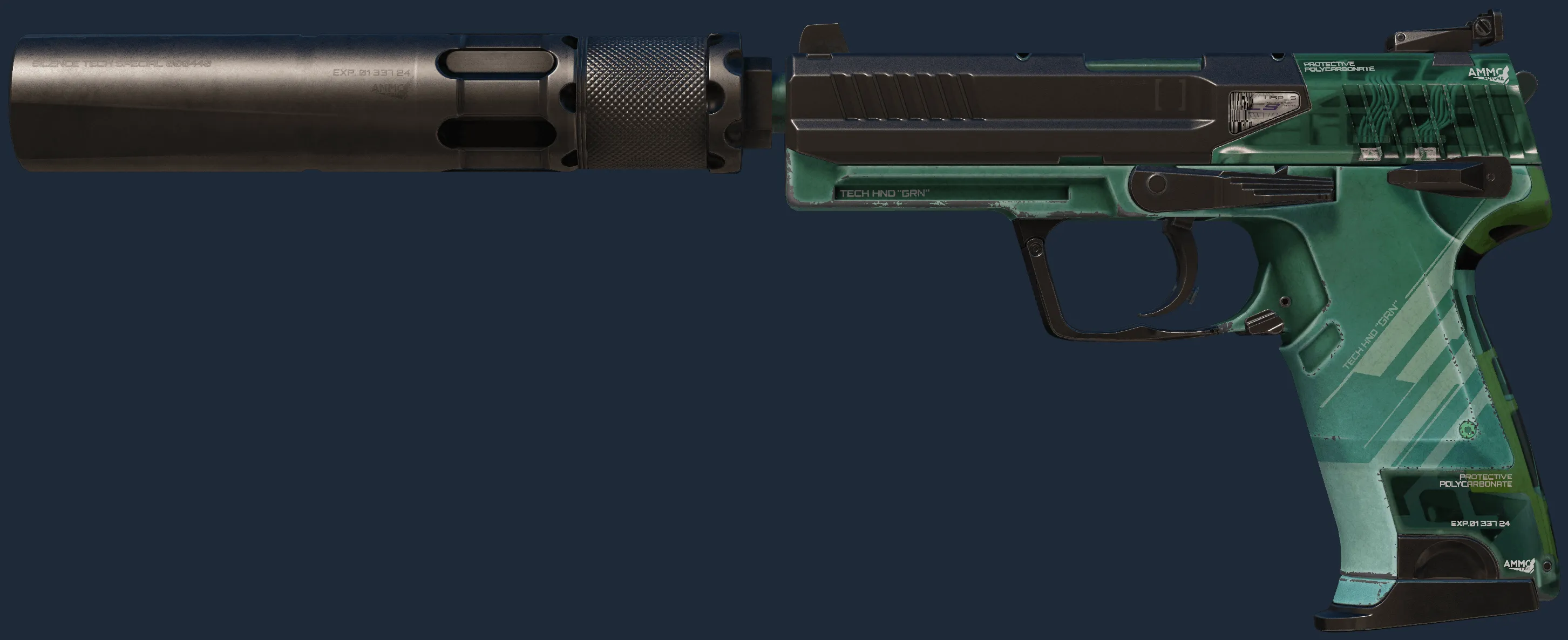 StatTrak USP-S | PC-GRN (Field-Tested)