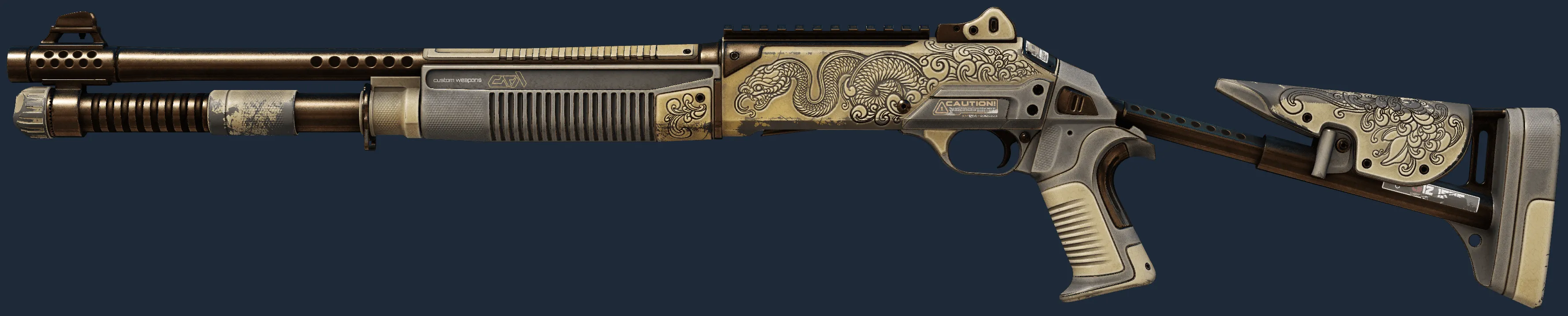 StatTrak XM1014 | Irezumi (Battle-Scarred)