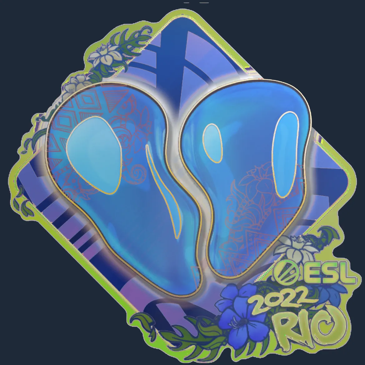 Sticker | 00 Nation (Holo) | Rio 2022