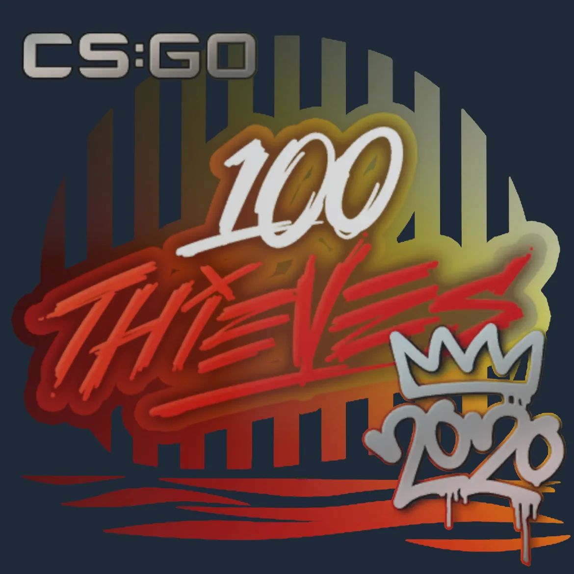 Sticker | 100 Thieves | 2020 RMR