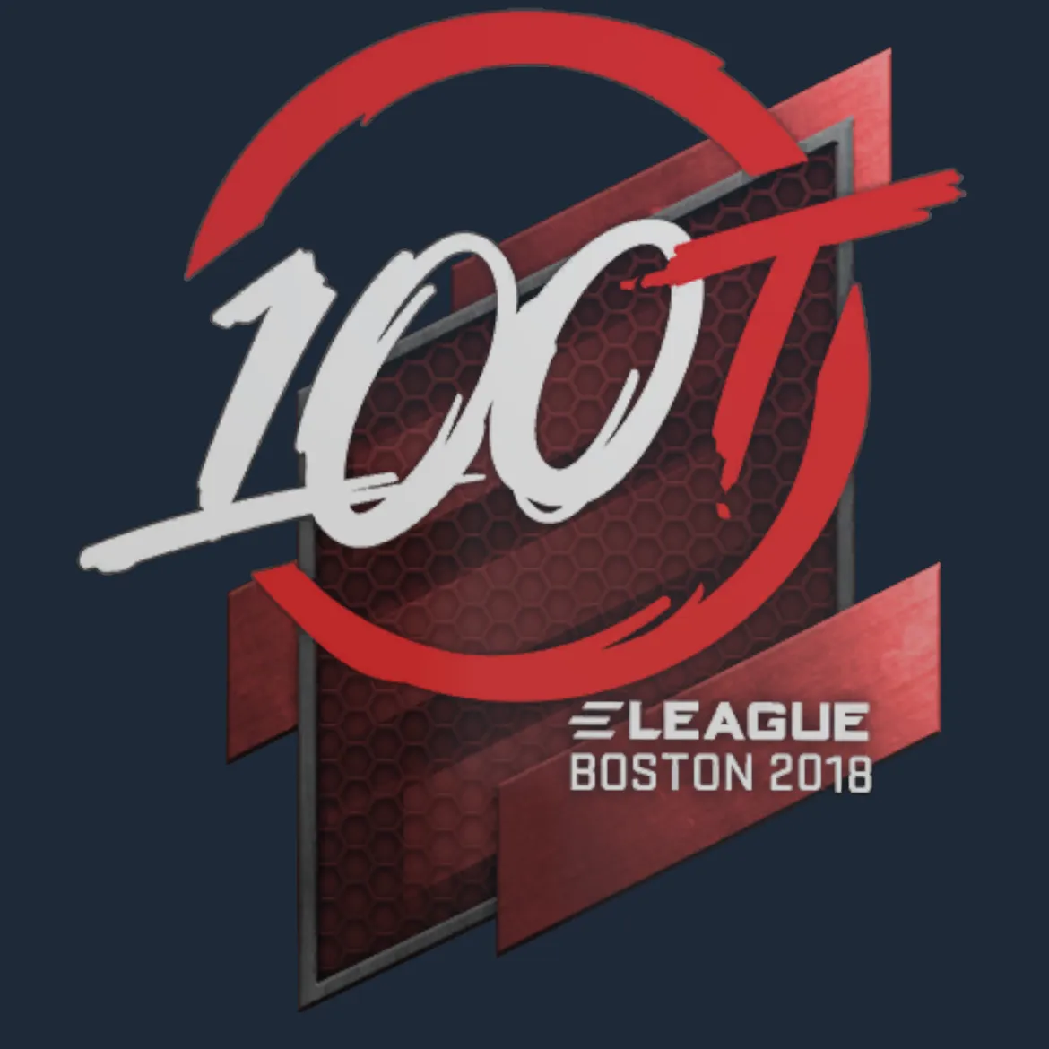 Sticker | 100 Thieves | Boston 2018
