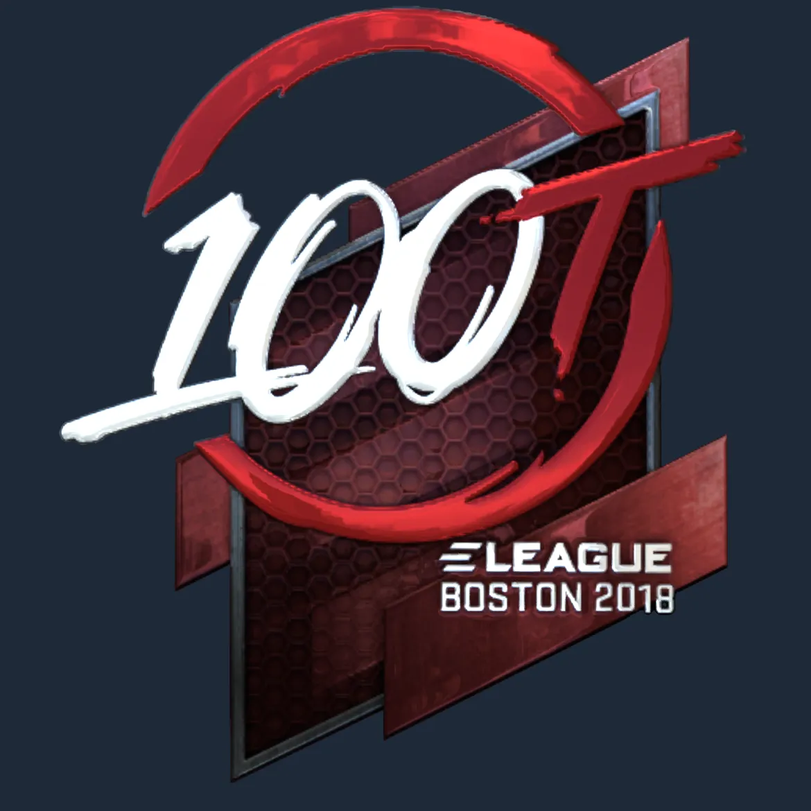 Sticker | 100 Thieves (Foil) | Boston 2018