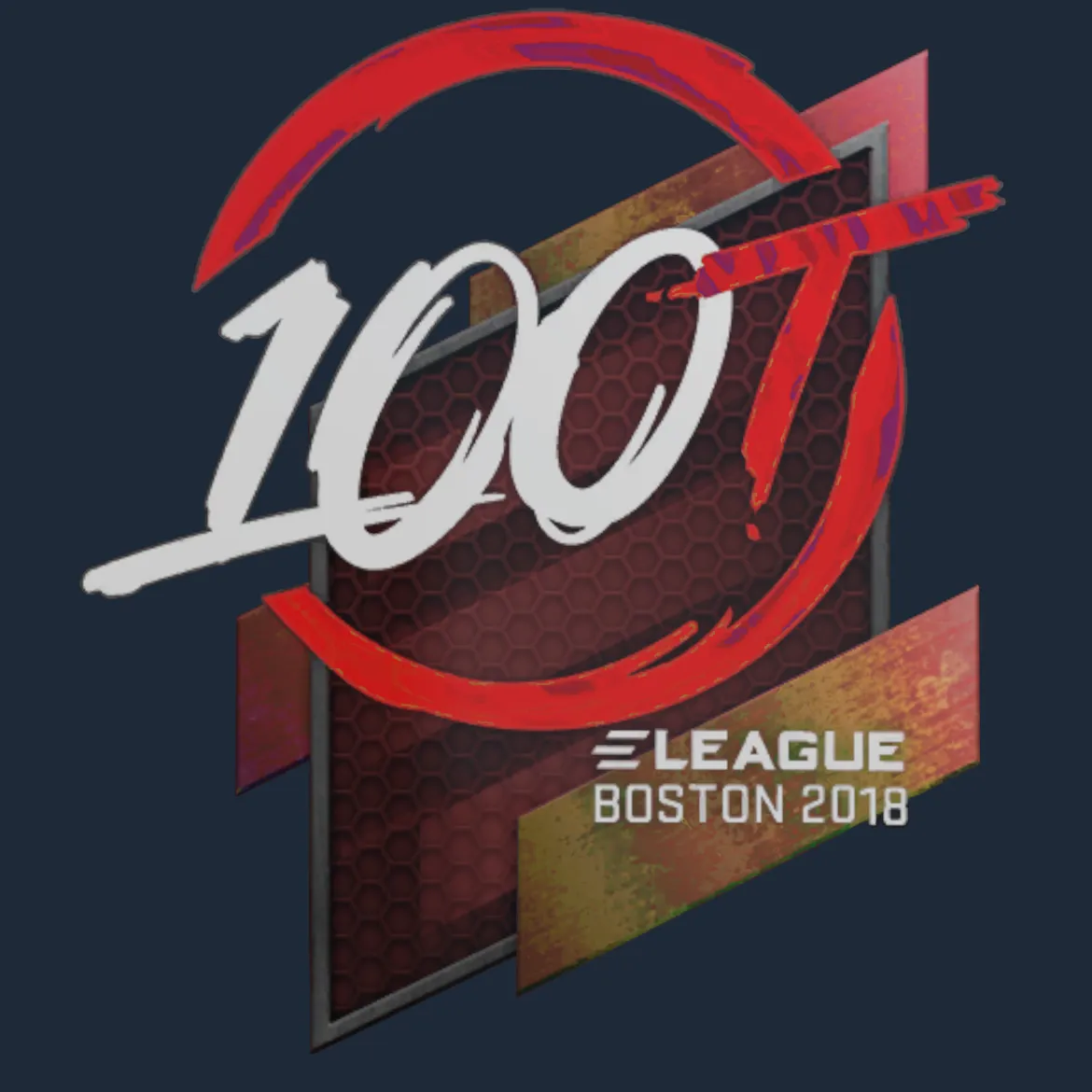 Sticker | 100 Thieves (Holo) | Boston 2018