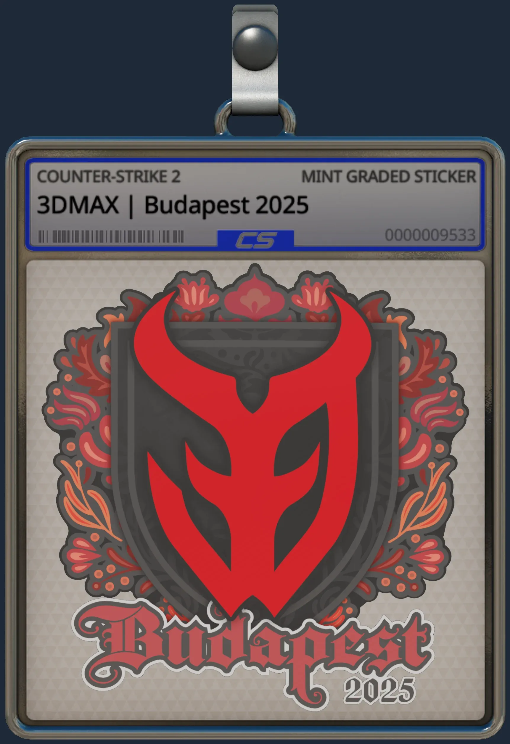 Sticker | 3DMAX | Budapest 2025