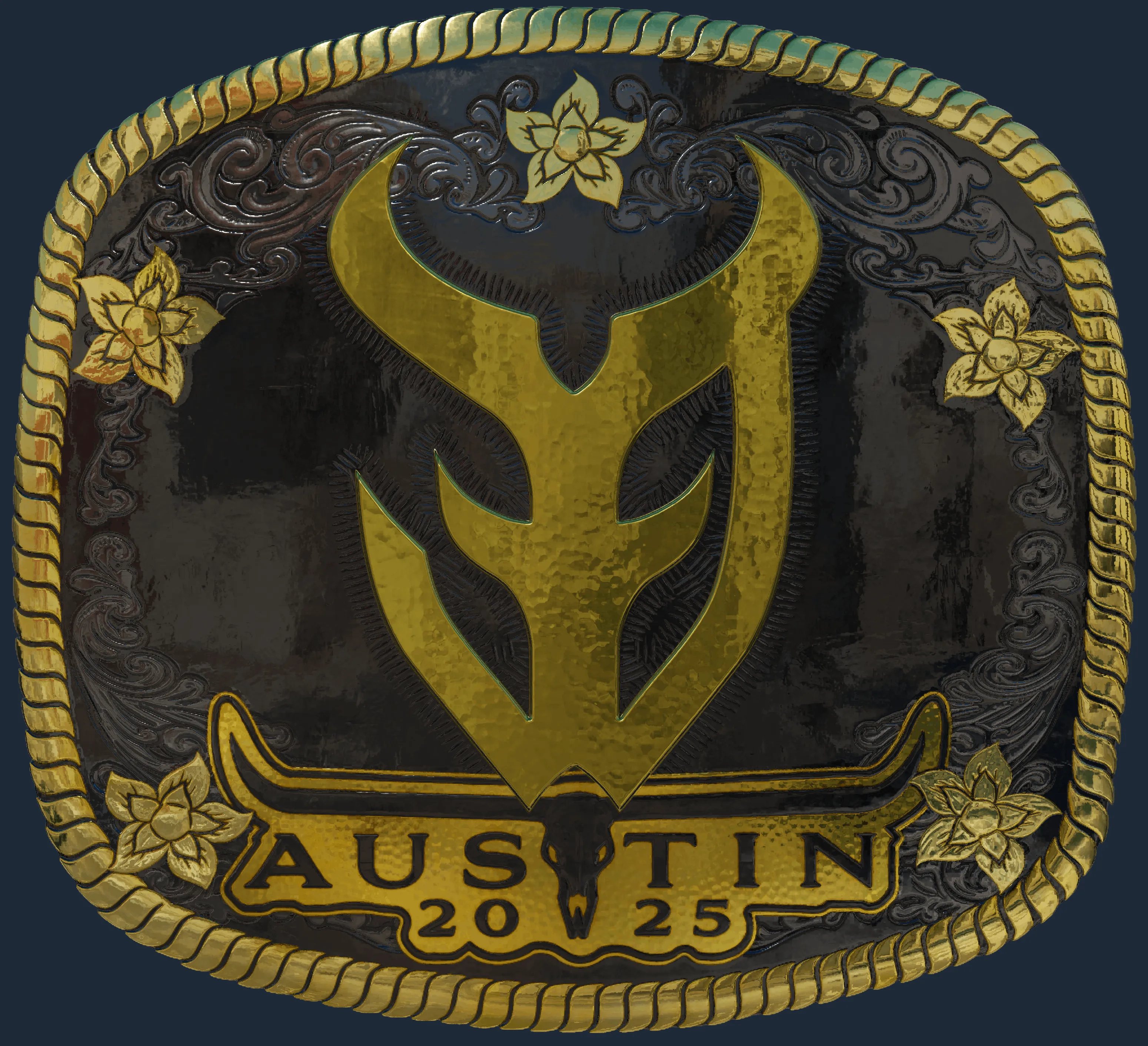 Sticker | 3DMAX (Gold) | Austin 2025