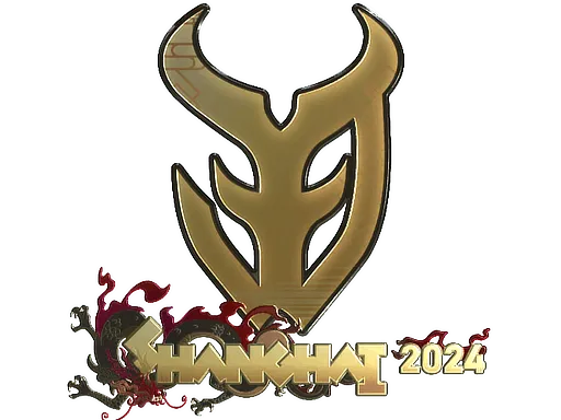 Sticker | 3DMAX (Gold) | Shanghai 2024