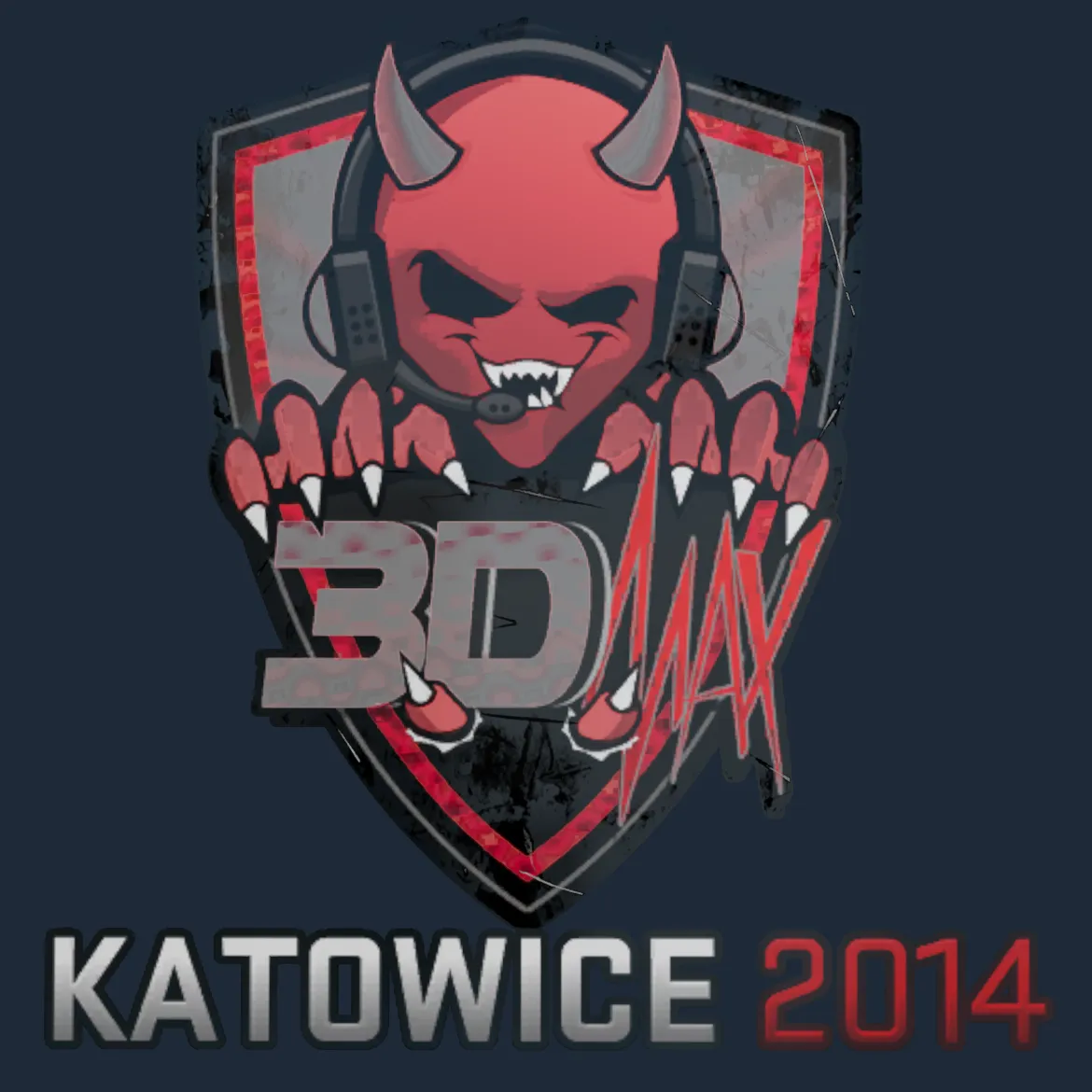 Sticker | 3DMAX (Holo) | Katowice 2014