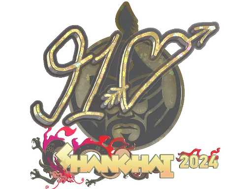 Sticker | 910 (Glitter) | Shanghai 2024