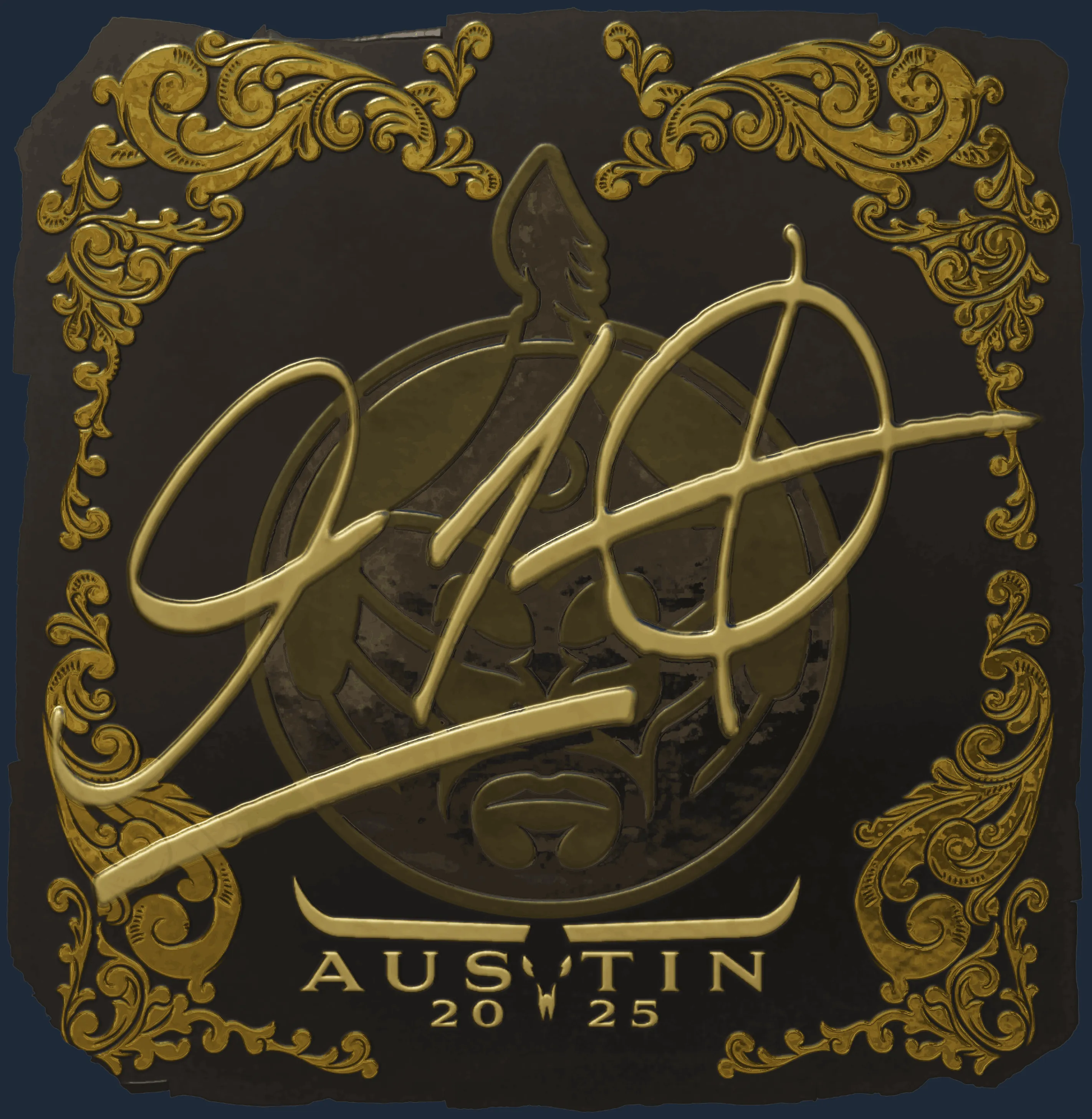Sticker | 910 (Gold) | Austin 2025