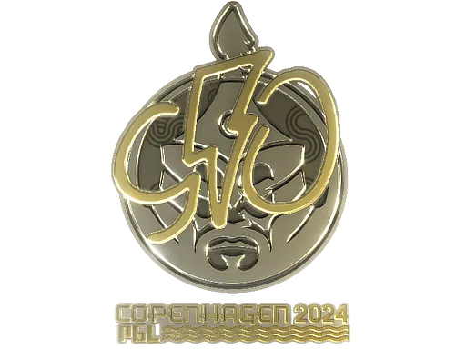 Sticker | 910 (Gold) | Copenhagen 2024