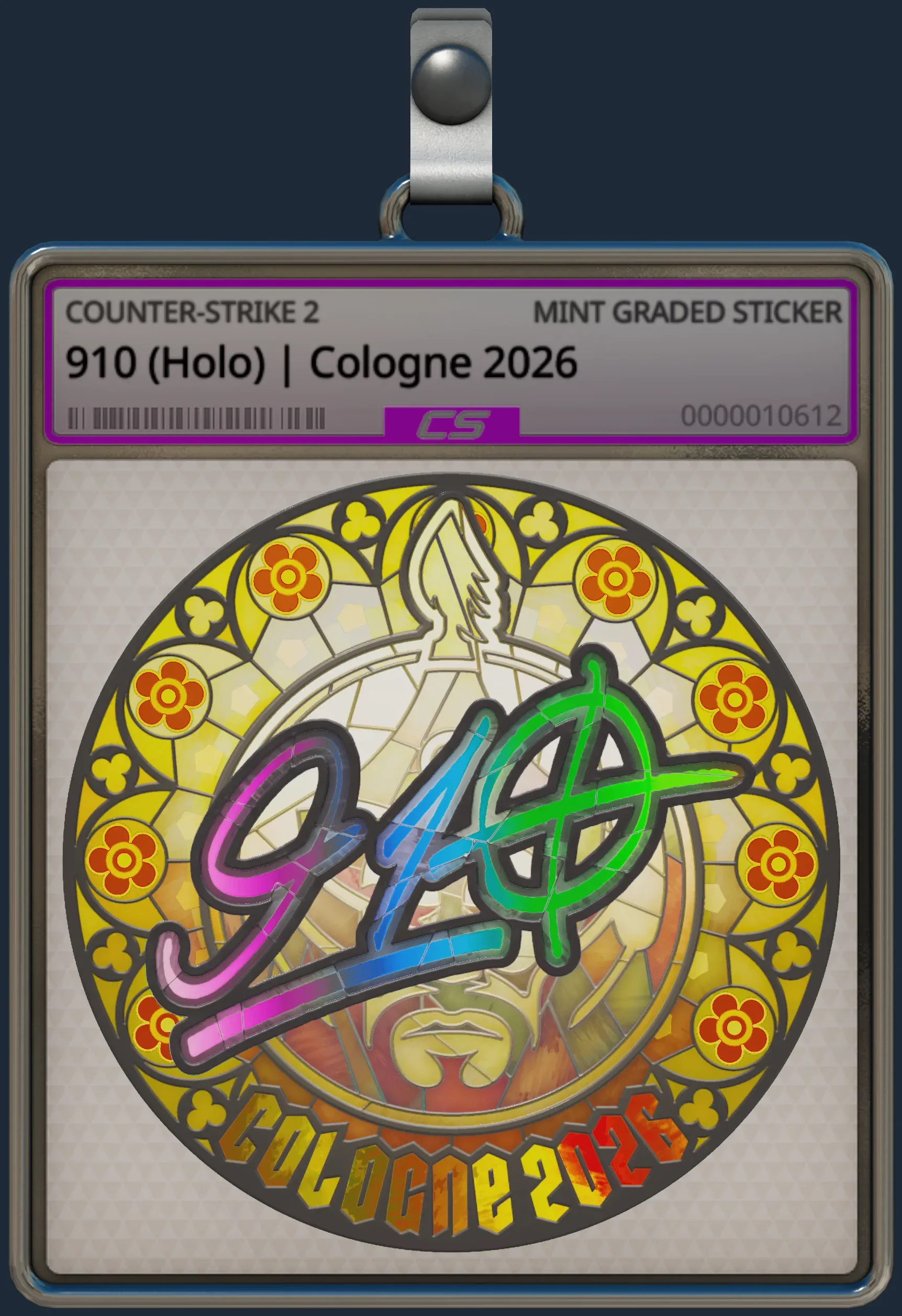 Sticker | 910 (Holo) | Cologne 2026 Sticker | 910 (Holo) | Cologne 2026