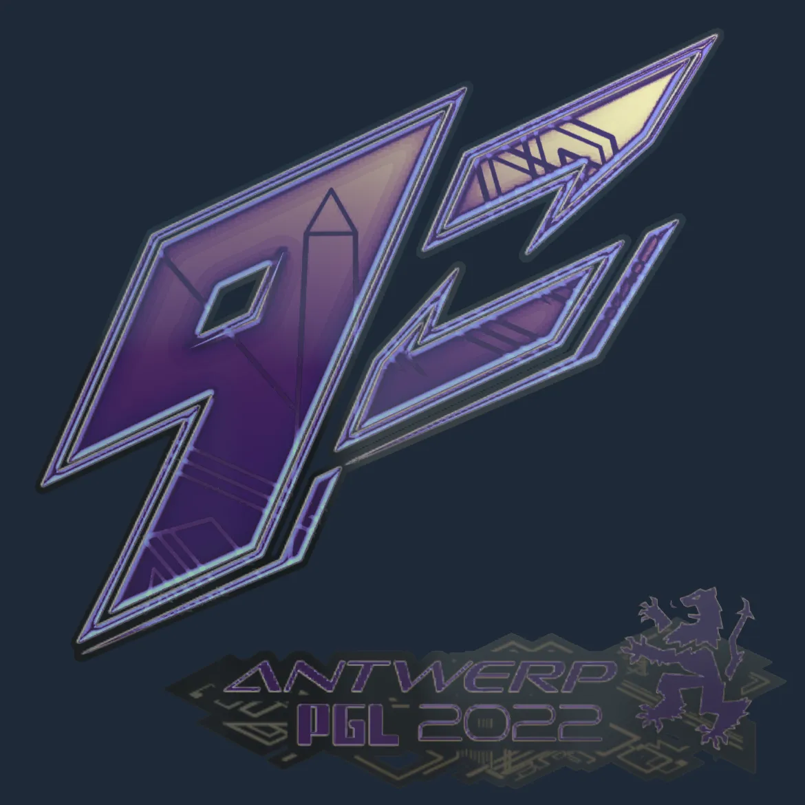 Sticker | 9z Team (Holo) | Antwerp 2022