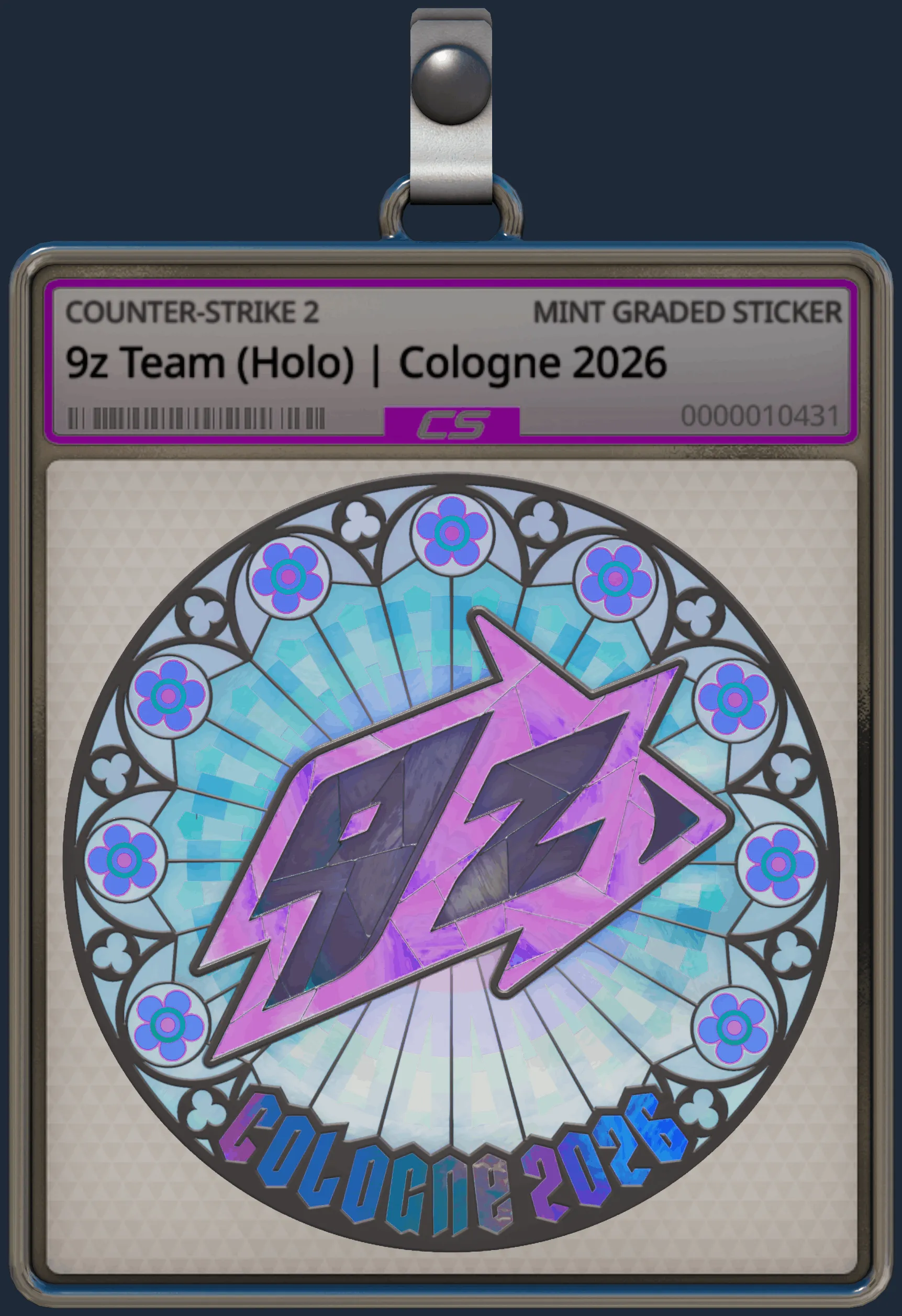 Sticker | 9z Team (Holo) | Cologne 2026 Sticker | 9z Team (Holo) | Cologne 2026