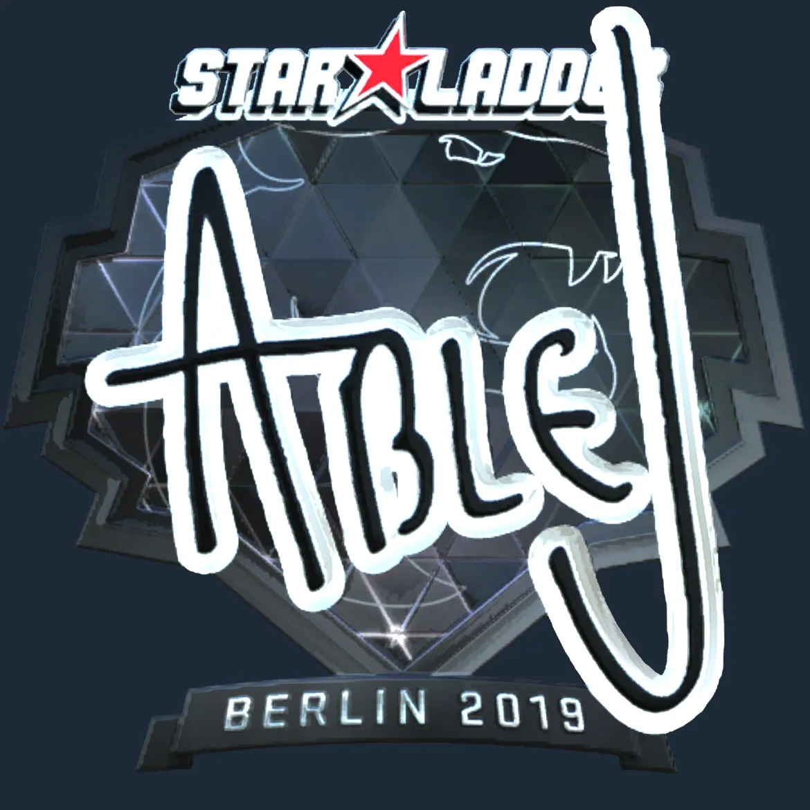 Sticker | ableJ (Foil) | Berlin 2019