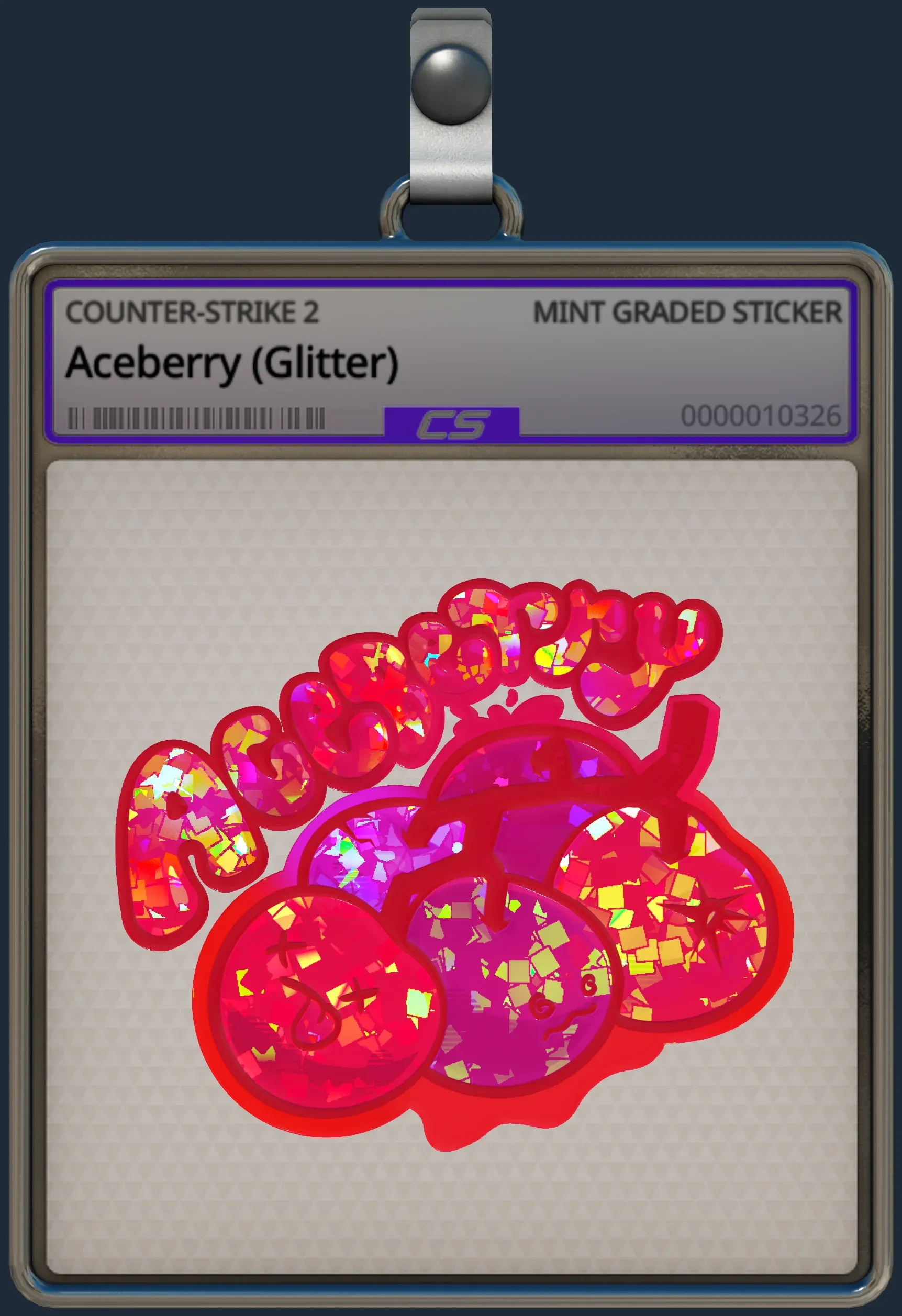 Sticker | Aceberry (Glitter) Sticker | Aceberry (Glitter)