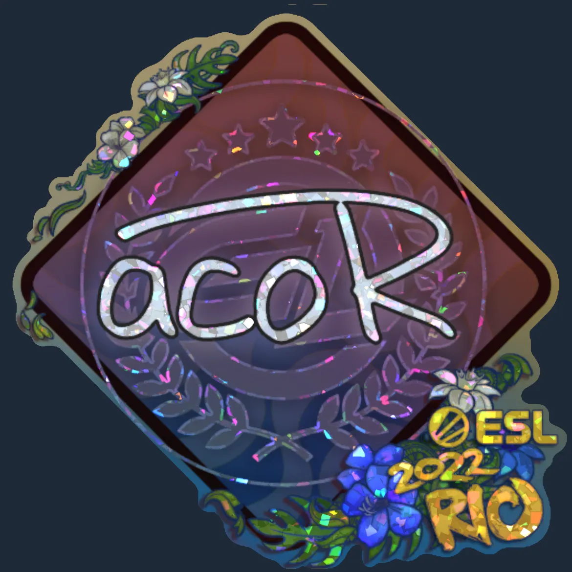 Sticker | acoR (Glitter) | Rio 2022