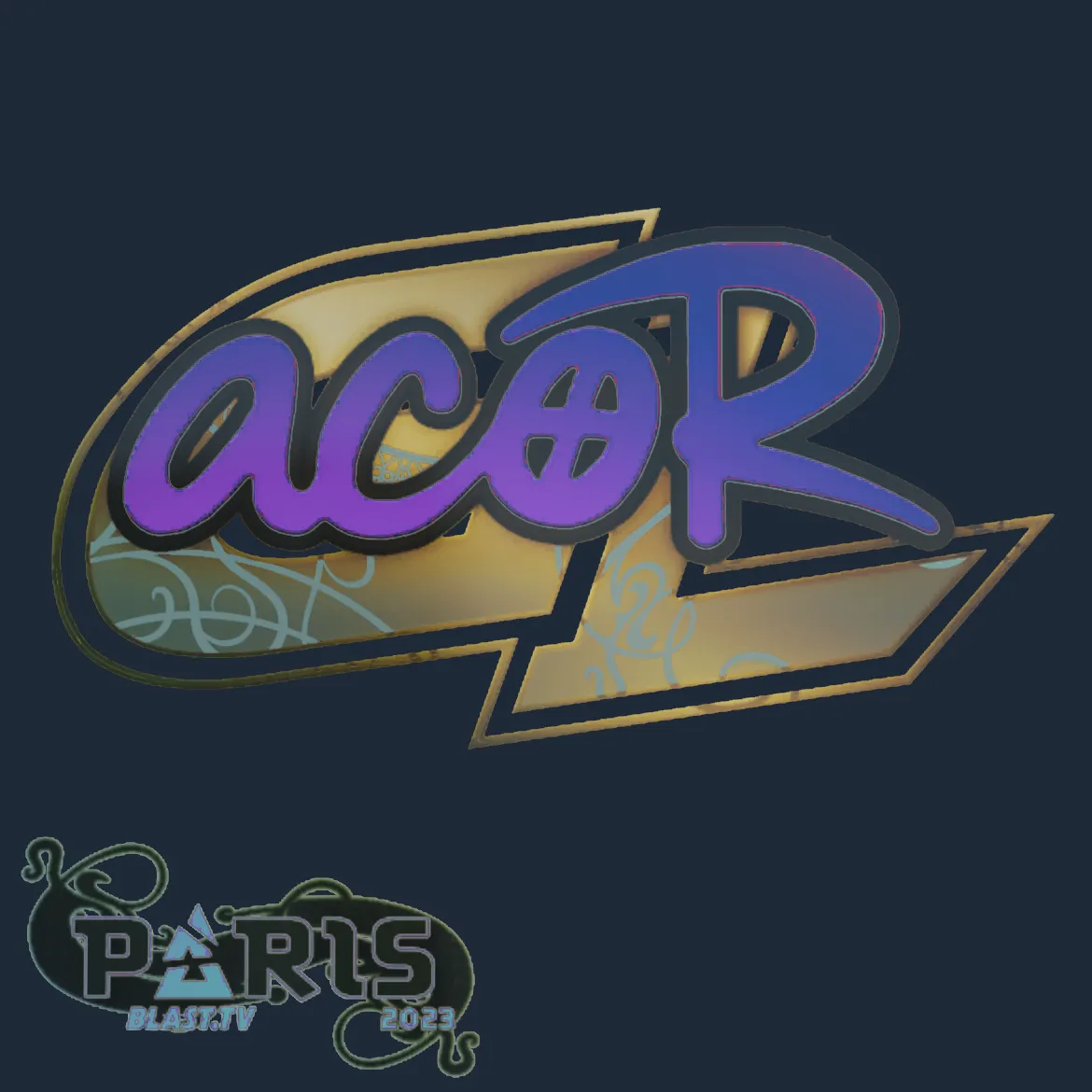 Sticker | acoR (Holo) | Paris 2023