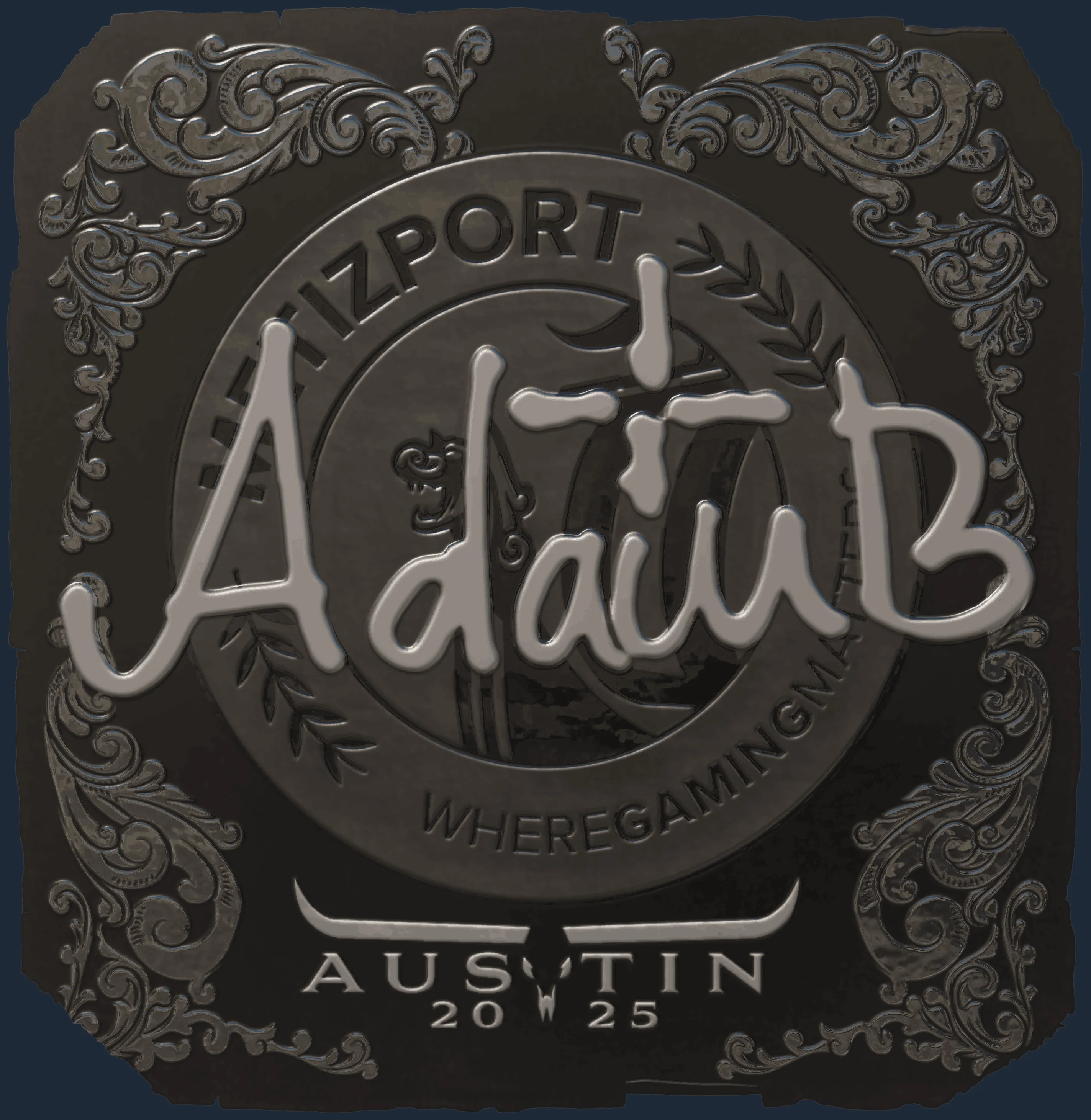 Sticker | adamb (Foil) | Austin 2025