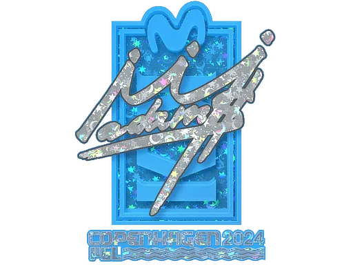 Sticker | adamS (Glitter) | Copenhagen 2024