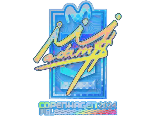 Sticker | adamS (Holo) | Copenhagen 2024