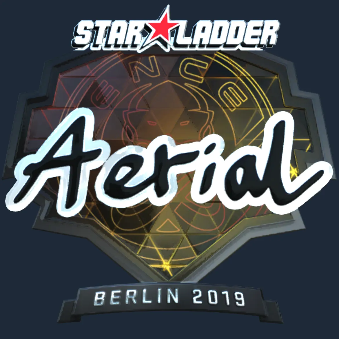 Sticker | Aerial (Foil) | Berlin 2019