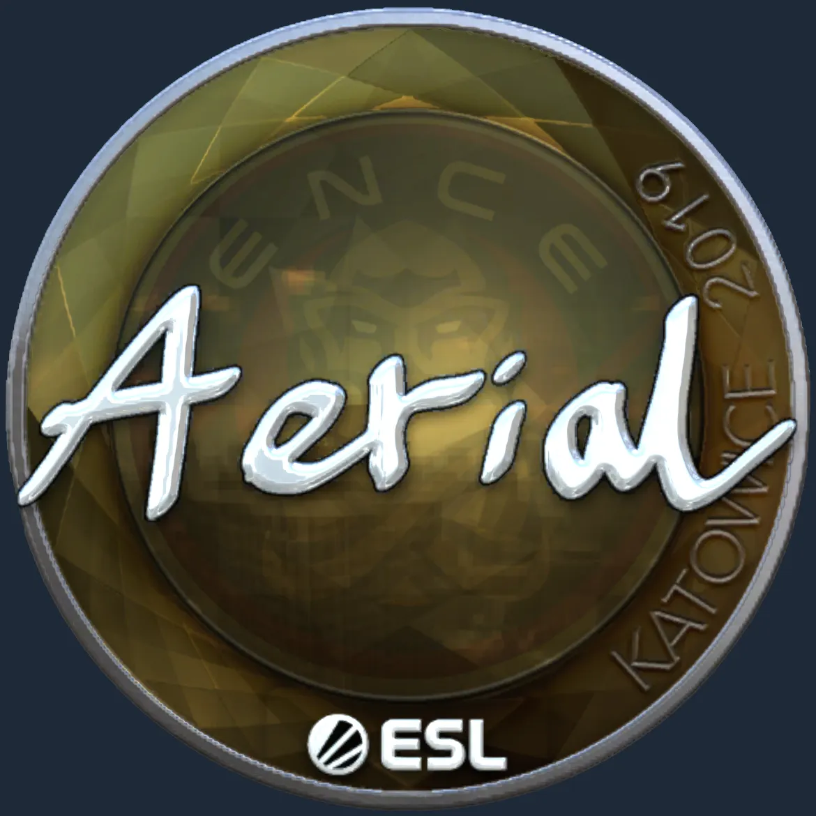 Sticker | Aerial (Foil) | Katowice 2019
