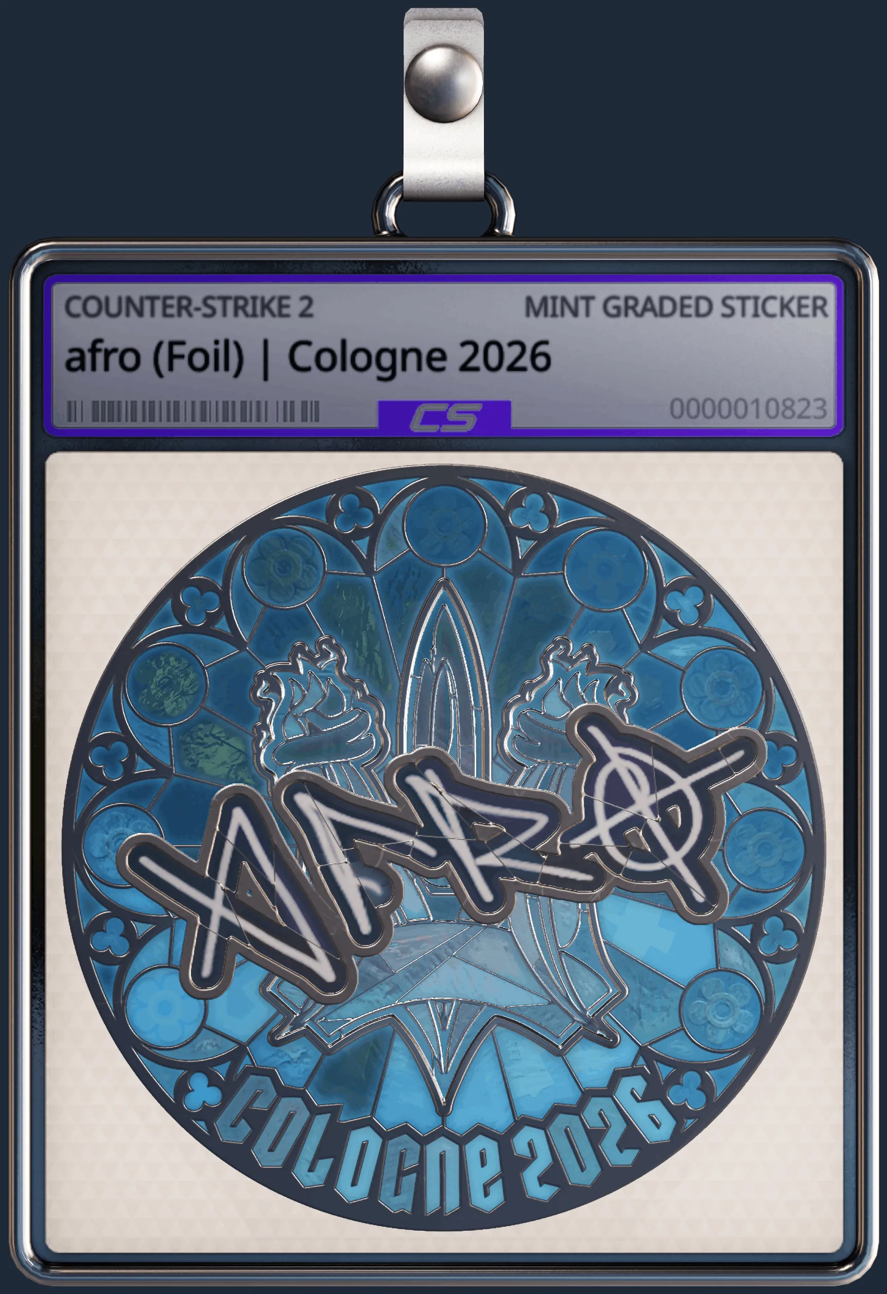 Sticker | afro (Foil) | Cologne 2026