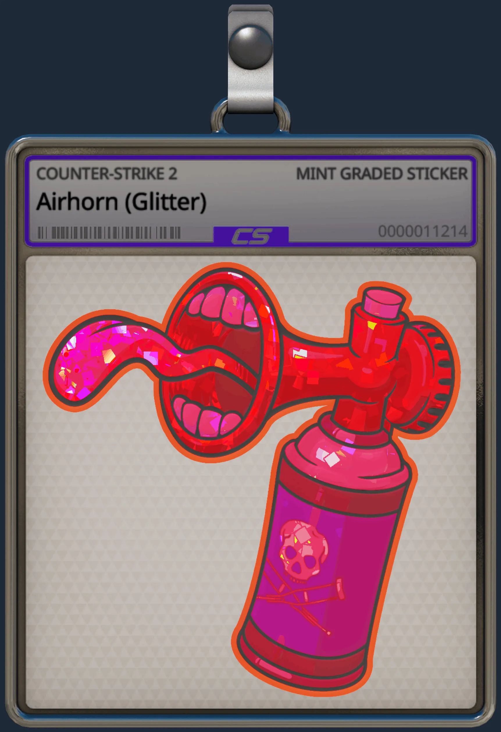 Sticker | Airhorn (Glitter) Sticker | Airhorn (Glitter)
